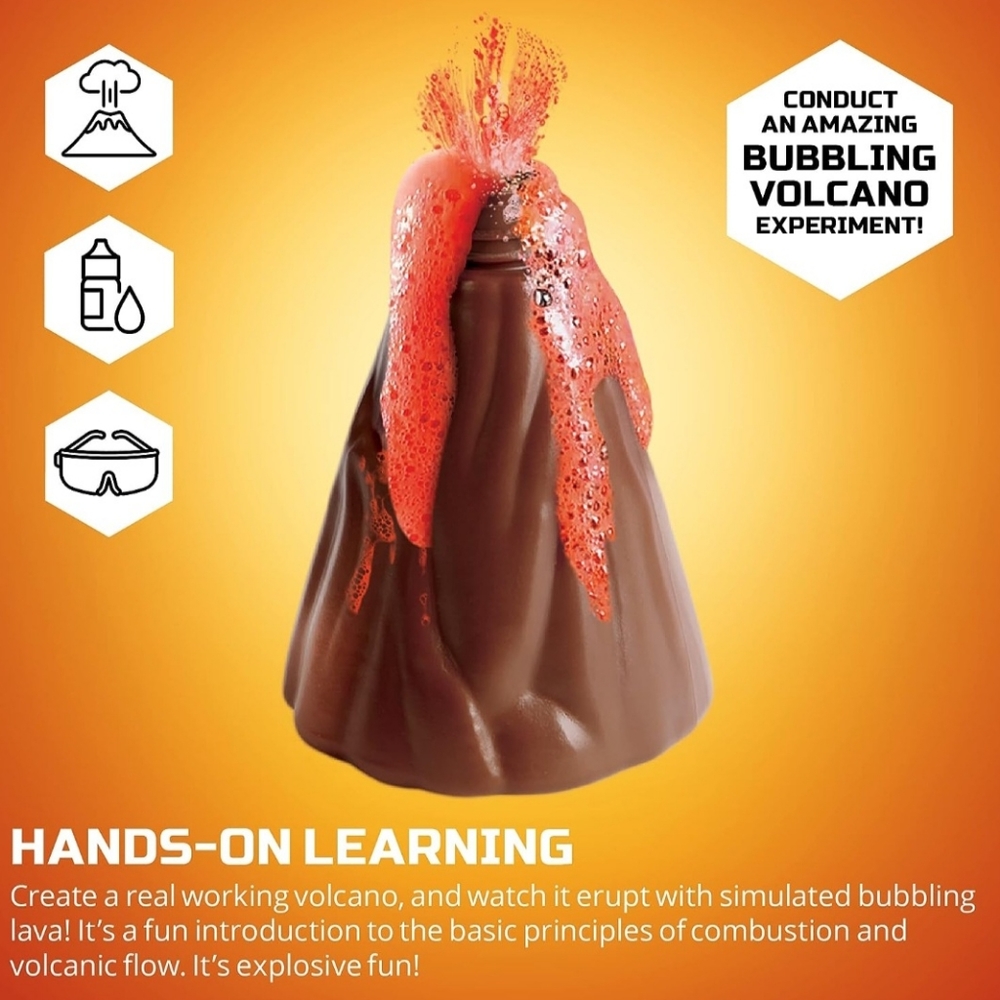 Discovery #MINDBLOWN 7-Piece Volcano Science Lab Ages 8+ - Picture 4 of 4